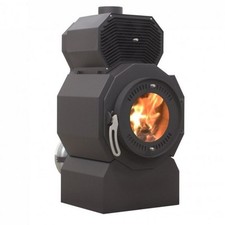 Kaminofen LUMA Warmluftofen DORY 11 11 Kw Werkstattofen Hallenheizung 