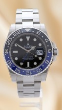 Rolex GMT-Master II Automatik Herrenuhr Stahl 40mm 116710BLNR Original Papiere
