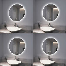 Rund Badspiegel Mit LED Beleuchtung Touch Wandspiegel Bad Spiegel 50/60/70/80 cm