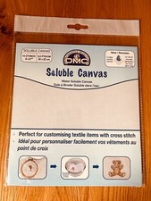 wasserlöslicher Stramin Soluble Canvas DMC NEU 