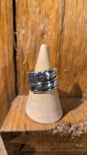 Nr.39  Silberring Silberbesteck Besteckschmuck Ring sonpladu2016