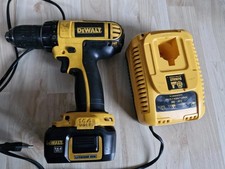 Dewalt DC732 Akkuschrauber Mit Akku und Ladegerät DE9135 14v Defekt 