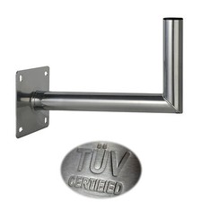 40cm Wandhalter ALU Aluminium TÜV geprüft Wandabstand Wandhalterung SAT Schüssel