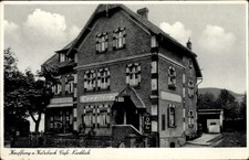 Ak Wojcieszów Kauffung an der Katzbach Niederschlesien, Cafe Niedlich - 10875581