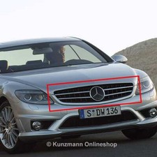 Original CL 63 AMG Kühlergrill CL C216 Mercedes-Benz schwarz chrom NEU