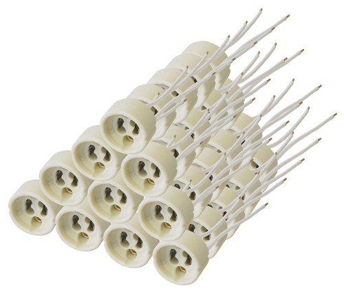 50x gu10 lampen fassung - lampen, mit