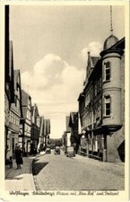 CPA AK Wolfhagen Schutzeberger Strasse m Hess Hof GERMANY (1018528)