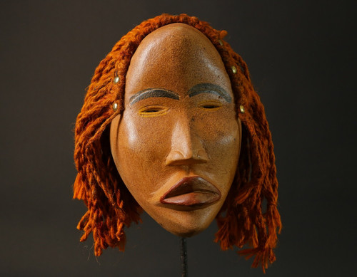 Afrikanische holzmaske - afrikanische,