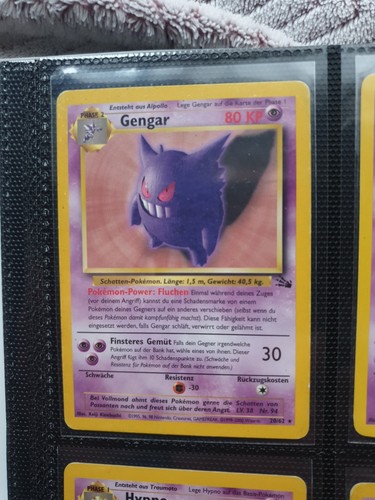 Pokémon tcg gengar 1999 - gengar,