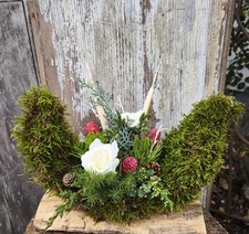 *Grabgesteck Totensonntag Allerheiligen Grabschmuck Gesteck Handgemacht Herbst*