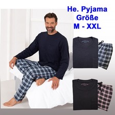 He. Pyjama Schlafanzug lang