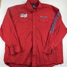 Wrangler USA Flag Button Down