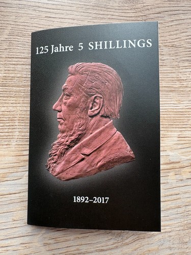 Silbermünze 125 jahre - oz,