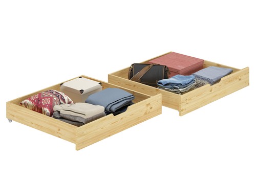 Bettkasten kiefer natur - kiefer,