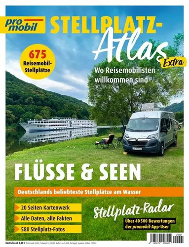 Pro mobil stellplatz atlas - mobil, stellplatz-atlas