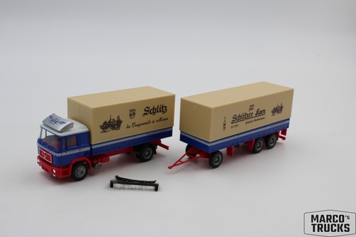Herpa man f90 hängerzug - man,