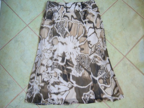 Festlicher chiffon sommer rock - chiffon,