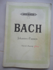 js bach johannes passion