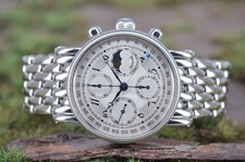 Chronoswiss Lunar 38 Herren Chronograph Mondphase, Ref. CH7521LW, NP EUR 5.400,-