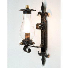 Wandlampe Wand Schmiedeeisen