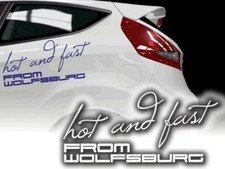 Auto Aufkleber Wolfsburg
