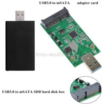 USB 3.0 to Mini PCIE mSATA SSD