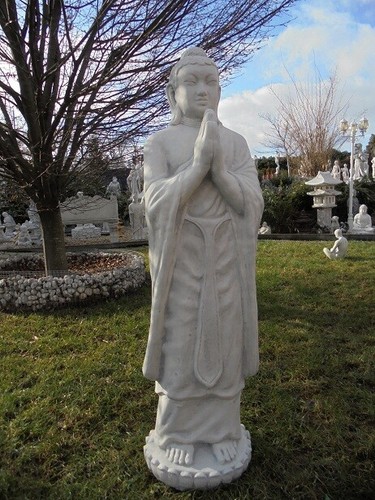 Buddha stehend mönch - buddha, stehend,