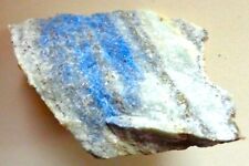 Lapislazuli in Muttergestein  Rohstein ?S272  Schau Mal durch ! + Lesen