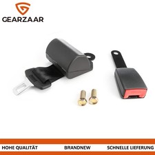 2-Punkt Sicherheitsgurt Beckengurt Schwarz für VW Golf Audi LKW Auto PKW Boot