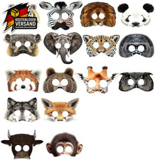 Wildtier Augenmasken Set