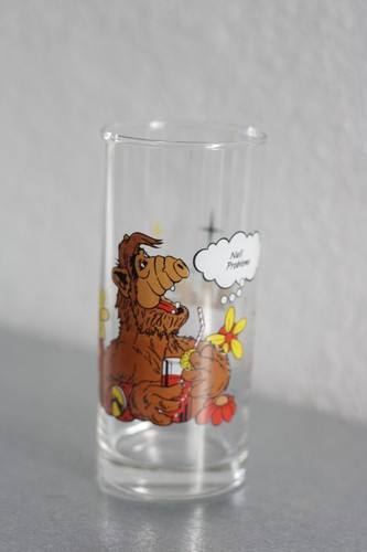 Alf vintage trinkglas - alf,