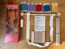 Indianer Webrahmen Bändchenweben Dieters Holzspielzeug Indianerwebrahmen