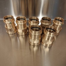 7 x Press-Fitting  Innengewinde Übergangsnippel  Viega Sanpress  28mm x 1  Zoll