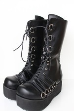 Schuhe Dame Plateau Boots