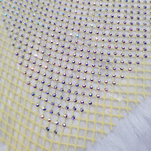 Netzstoff strass glänzend - netzstoff,