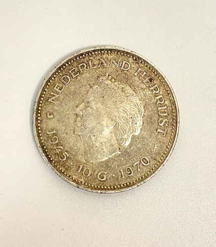 1970 gulden silver - gulden, coin