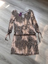 Lascana Strandkleid Sommerkleid Kleid aus weich fließender Viskose Animalprint