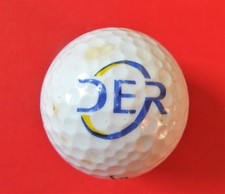 Golfball mit Logo - DER - Golf Logoball Sammler Logobälle als Andenken Talisman