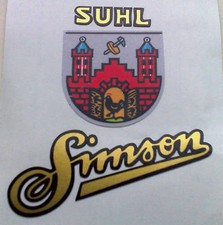  3x Suhler Wappen SR2 Awo