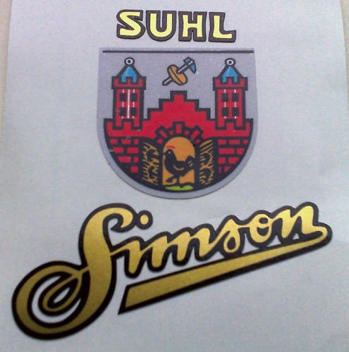 Suhler wappen sr2 - 3x,