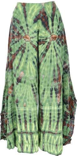 Boho batik hosenrock - batik, weite