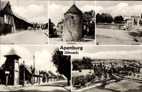 Apenburg winterfeld der - ak, in