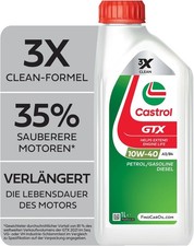 Castrol GTX 10W-40 A3/B4 Motoröl, 1L