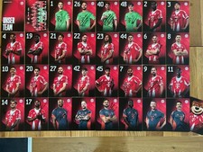 Satz Original Autogrammkarten