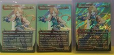 MTG - Final Fantasy - 5x Zidane, Tantalus Thief *Foil/Bord./Bord./Foil/SurgFoil*