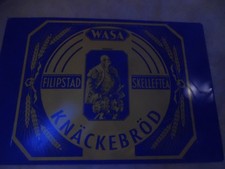 Wasa Knäckebröd Blechschild