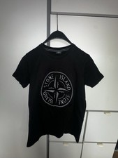 T-Shirt Stone Island , Schwarz