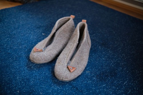 Haflinger hausschuhe walkfilz - hausschuhe,