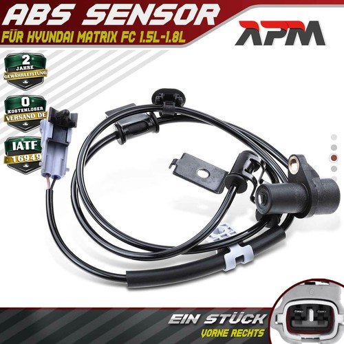 Abs sensor raddrehzahl vorne - raddrehzahl,