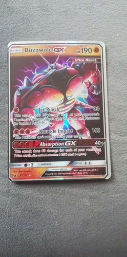 Pokemon karte buzzwole sm69 - karte,